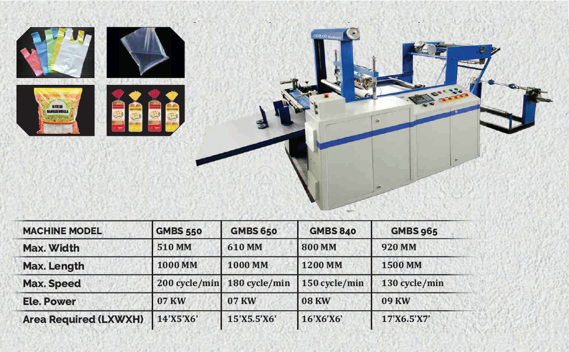 Bottom Sealing Machine, Gehlot Machinery, Jodhpur, Rajasthan, India